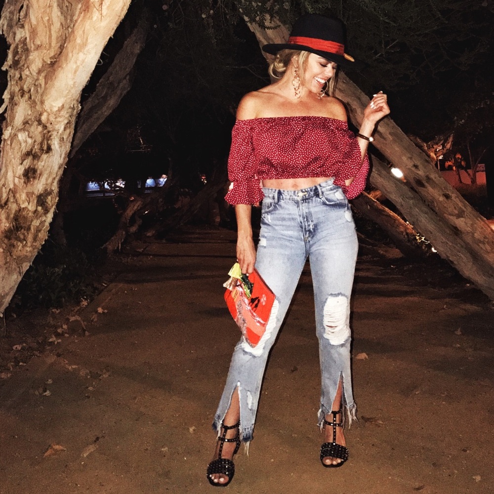 ASOS crop top by Boohoo worn twice